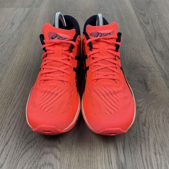 Asics MetaRacer Tokyo Shoes Womens Size 10.5 Red Black Running FlyteFoam Walking - Picture 2 of 9